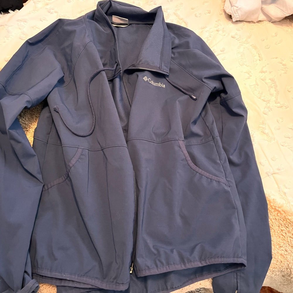 Lightweight Columbia Rain/Windbreaker Jacket